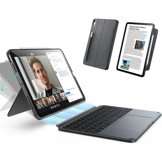 Θήκη με Πληκτρολόγιο για Apple iPad Air 13 (2026) / Air 13 (2025) / Air 13 (2024), ESR, Shift, Γκρι