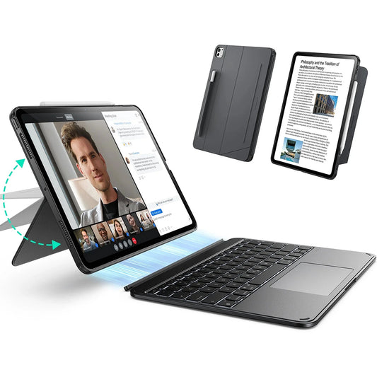 Θήκη με Πληκτρολόγιο για Apple iPad Pro 13 (2024), ESR, Shift, Γκρι