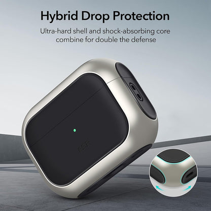 ESR Orbit Hybrid Case for Apple AirPods 4, Purple