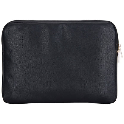Θήκη Guess Grained Triangle Logo για Laptop 14inch, Μαύρη