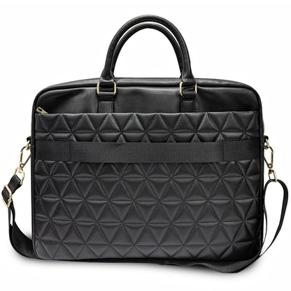 Τσάντα Guess Quilted για Laptop 15inch, Μαύρη