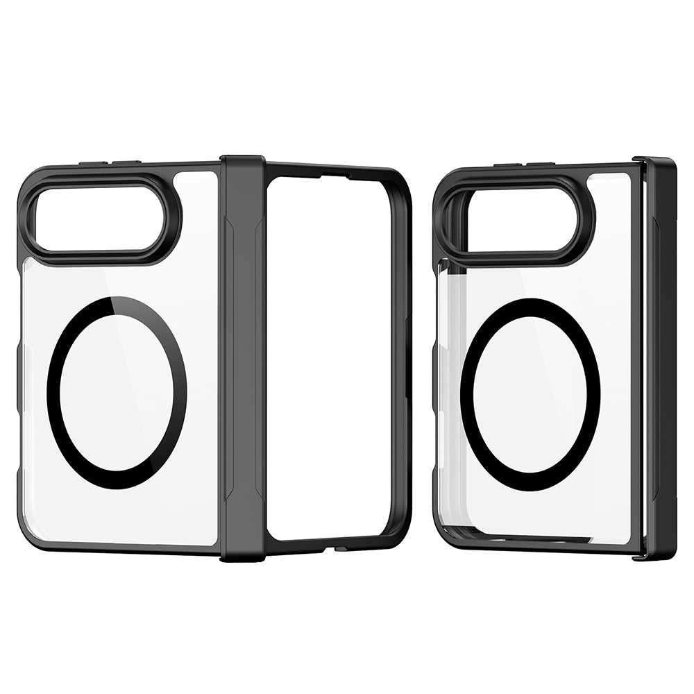 Θήκη MagSafe με προστασία μεντεσέ για Apple iPhone Duo, DUX DUCIS, Aimo, μαύρη