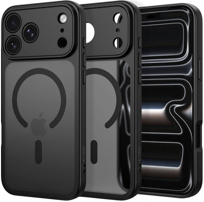 MagSafe Case for Apple iPhone 18 Pro / 17 Pro, Tech-Protect, BasicMag, Matte Black