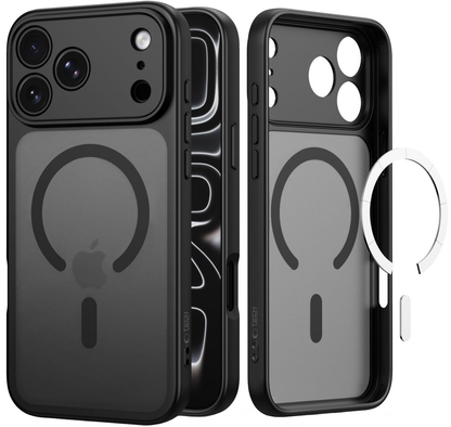 MagSafe Case for Apple iPhone 18 Pro Max / 17 Pro Max, Tech-Protect, BasicMag, Matte Black