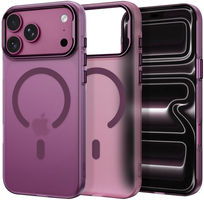 Θήκη MagSafe για Apple iPhone 18 Pro / 17 Pro, Tech-Protect, MagZero, Βυσσινί Ματ