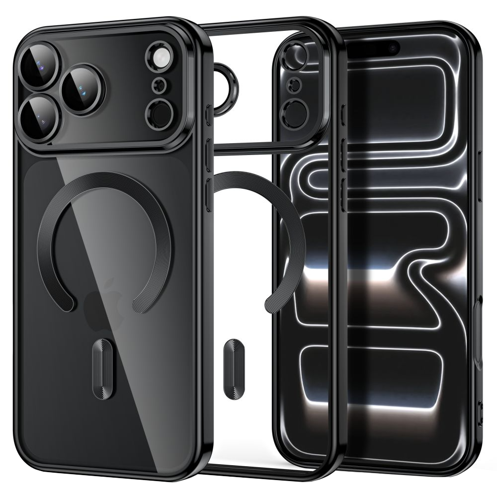 MagSafe Case for Apple iPhone 18 Pro Max / 17 Pro Max, Tech-Protect, Magflex, Satin Black