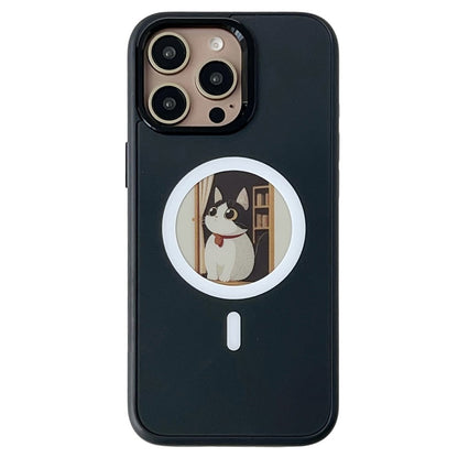 MagSafe Case for Apple iPhone 14 Pro Max, OEM, Round Screen Smart E-Ink, Black