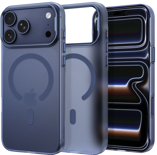 Θήκη MagSafe για Apple iPhone 18 Pro / 17 Pro, Tech-Protect, MagZero, Ματ Μπλε