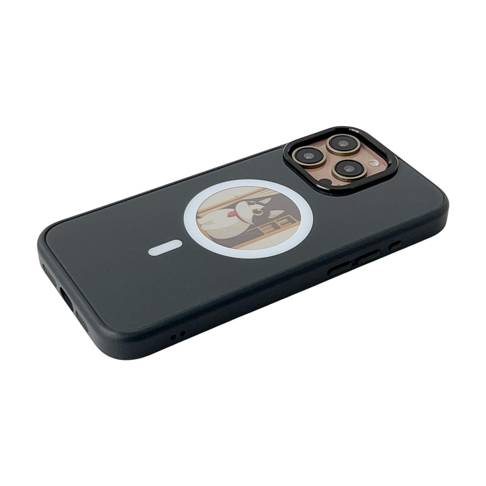 MagSafe Case for Apple iPhone 14 Pro Max, OEM, Round Screen Smart E-Ink, Black