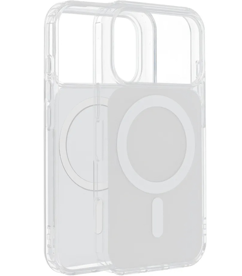 MagSafe Case for Apple iPhone 17e / 16e, OEM, Clear Fusion Mag Cover, White