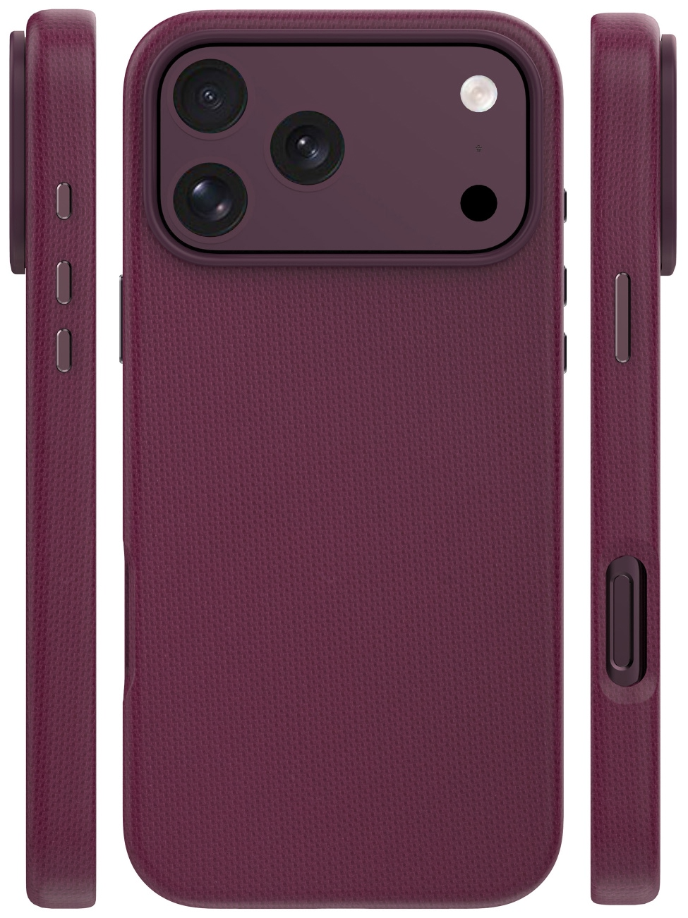 MagSafe Case for Apple iPhone 18 Pro Max / 17 Pro Max, Etteri, Elegant Mag, Burgundy