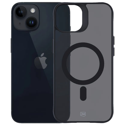 Θήκη MagSafe για Apple iPhone 14 / 13, 3MK, Smoke MagCase, Μαύρη
