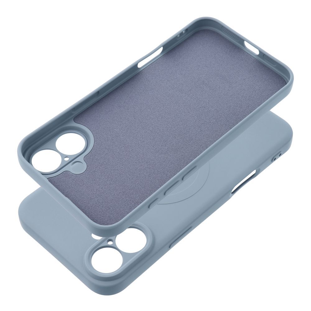 Θήκη MagSafe για Apple iPhone 17e / 16e, OEM, Silicone Mag, Μπλε