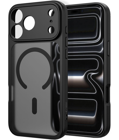 MagSafe Case for Apple iPhone 18 Pro / 17 Pro, Tech-Protect, BasicMag, Matte Black