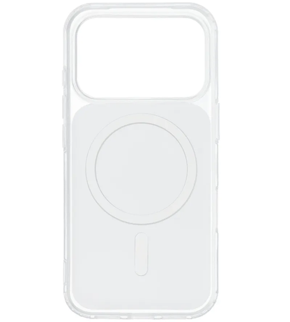 MagSafe Case for Apple iPhone 17e / 16e, OEM, Clear Fusion Mag Cover, White