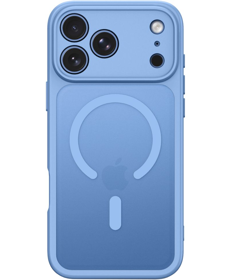 MagSafe Case for Apple iPhone 18 Pro / 17 Pro, Tech-Protect, BasicMag, Matte Blue