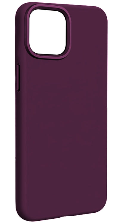 Θήκη MagSafe για Apple iPhone 15 Pro, Etteri, Silicone Mag, Βυσσινί