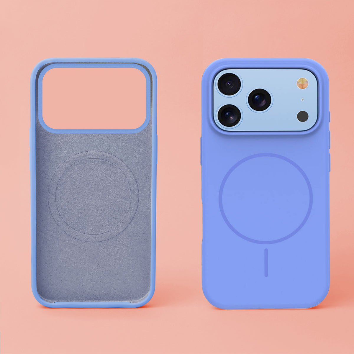 MagSafe Case for Apple iPhone 18 Pro / 17 Pro, OEM, Silicone Thin, Blue