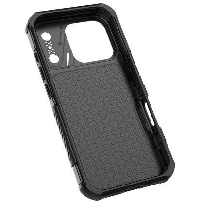 MagSafe Case for Apple iPhone 18 Pro / 17 Pro, OEM, Carbon and Corner Protection, Black