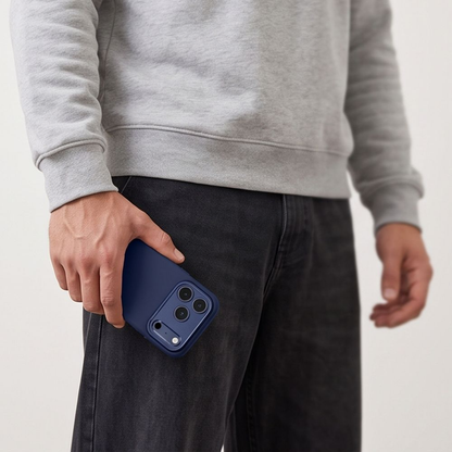 Θήκη MagSafe για Apple iPhone 18 Pro / 17 Pro, Tech-Protect, Uniq CC, Μπλε σκούρο