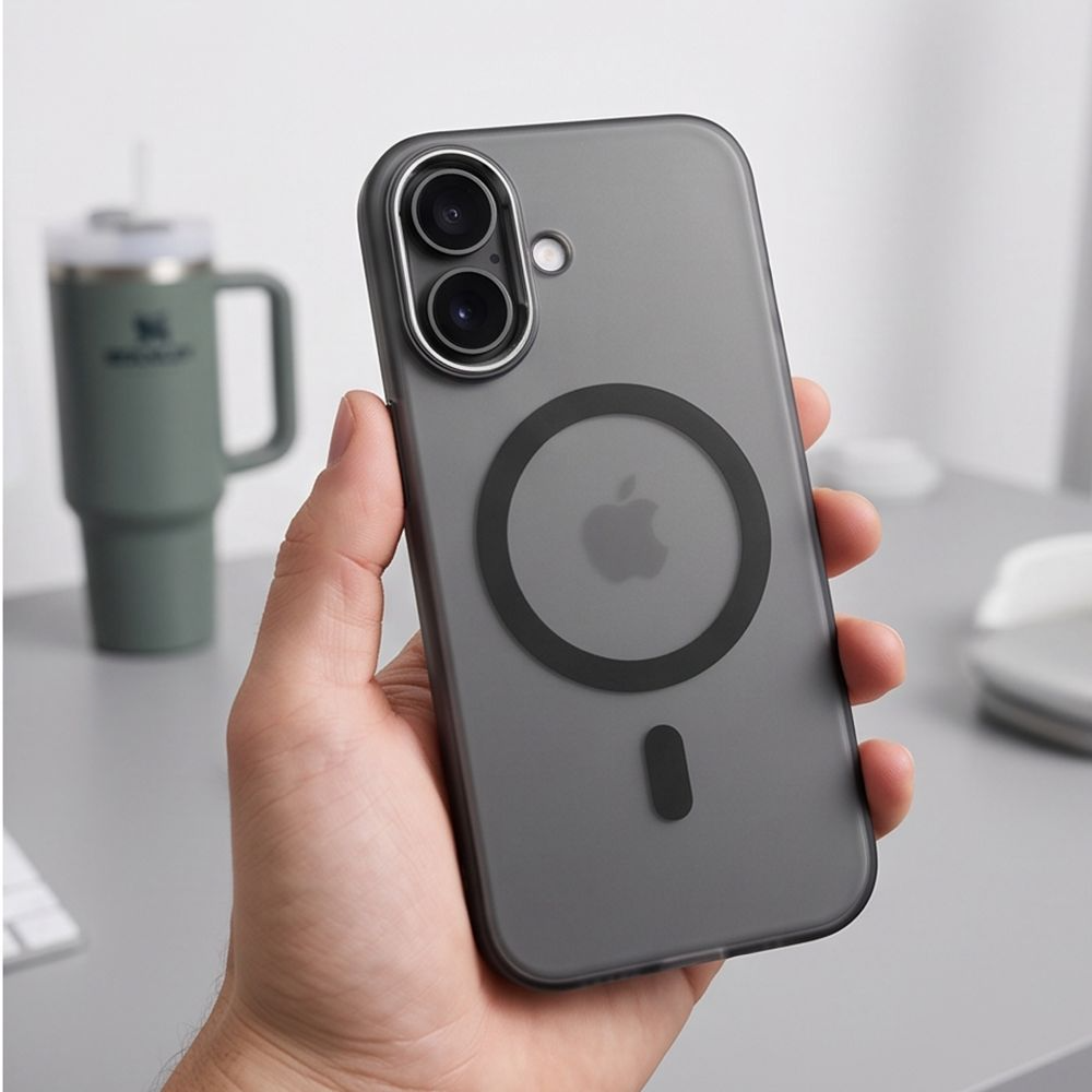 Θήκη MagSafe για Apple iPhone 17, Tech-Protect, MagZero, Μαύρο Ματ