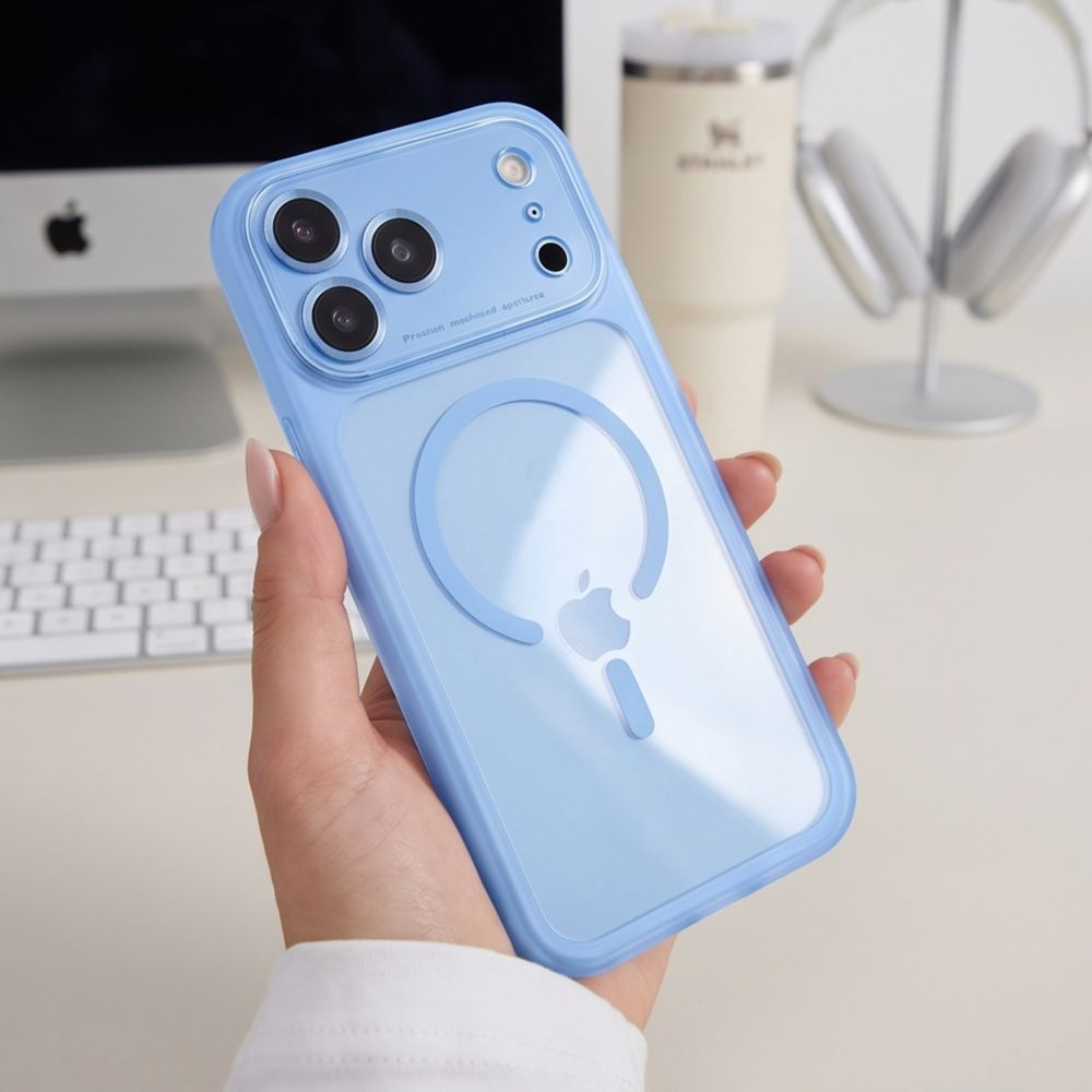 Θήκη MagSafe για Apple iPhone 18 Pro Max / 17 Pro Max, Tech-Protect, MagPeak CC, Μπλε