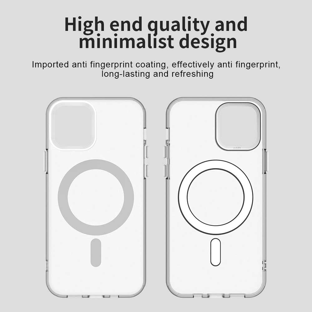 Θήκη MagSafe για Apple iPhone 12 / 12 Pro, Techsuit, CandyCase, Λευκή