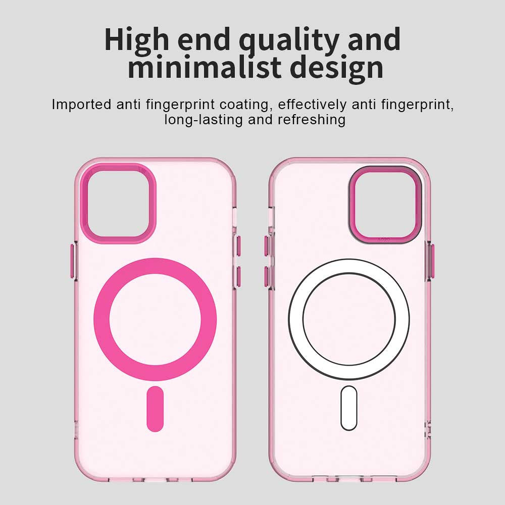 Θήκη MagSafe για Apple iPhone 12 / 12 Pro, Techsuit, CandyCase, Ροζ