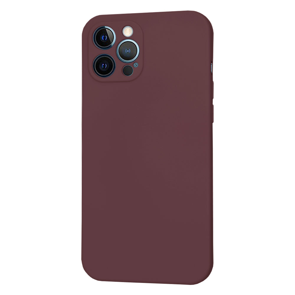 MagSafe Case for Apple iPhone 12 Pro Max, Techsuit, SoftFlex, Burgundy
