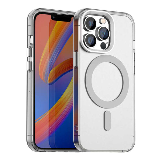 Θήκη MagSafe για Apple iPhone 13 Pro Max, Techsuit, CandyCase, Λευκό