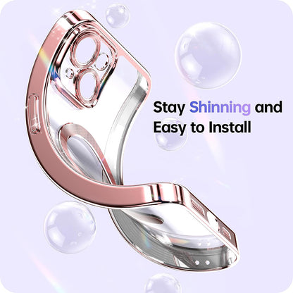 Θήκη MagSafe για Apple iPhone 13 Pro, Techsuit, Luxury Glitter, Σκούρο Μωβ
