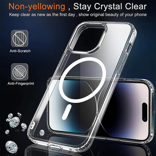 Θήκη MagSafe για Apple iPhone 13, Techsuit, Pro, Μαύρο