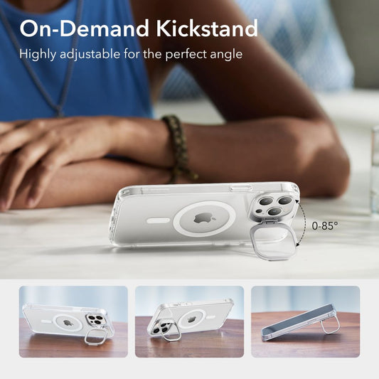 Θήκη MagSafe για Apple iPhone 14 Pro, ESR, Classic Kickstand, Διάφανη