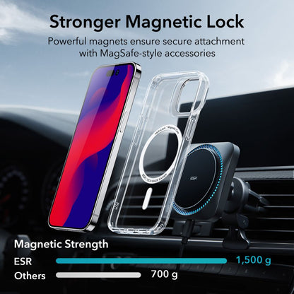 MagSafe Case for Apple iPhone 14 Pro, ESR, Classic Kickstand, Transparent