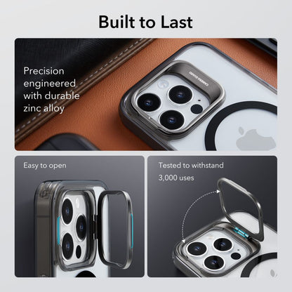 Θήκη MagSafe για Apple iPhone 14 Pro Max, ESR, Classic Kickstand, Διάφανη Μαύρη
