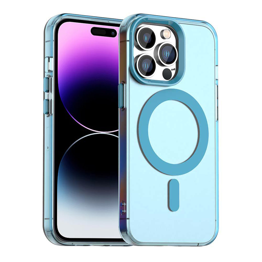 Θήκη MagSafe για Apple iPhone 14 Pro Max, Techsuit, CandyCase, Μπλε