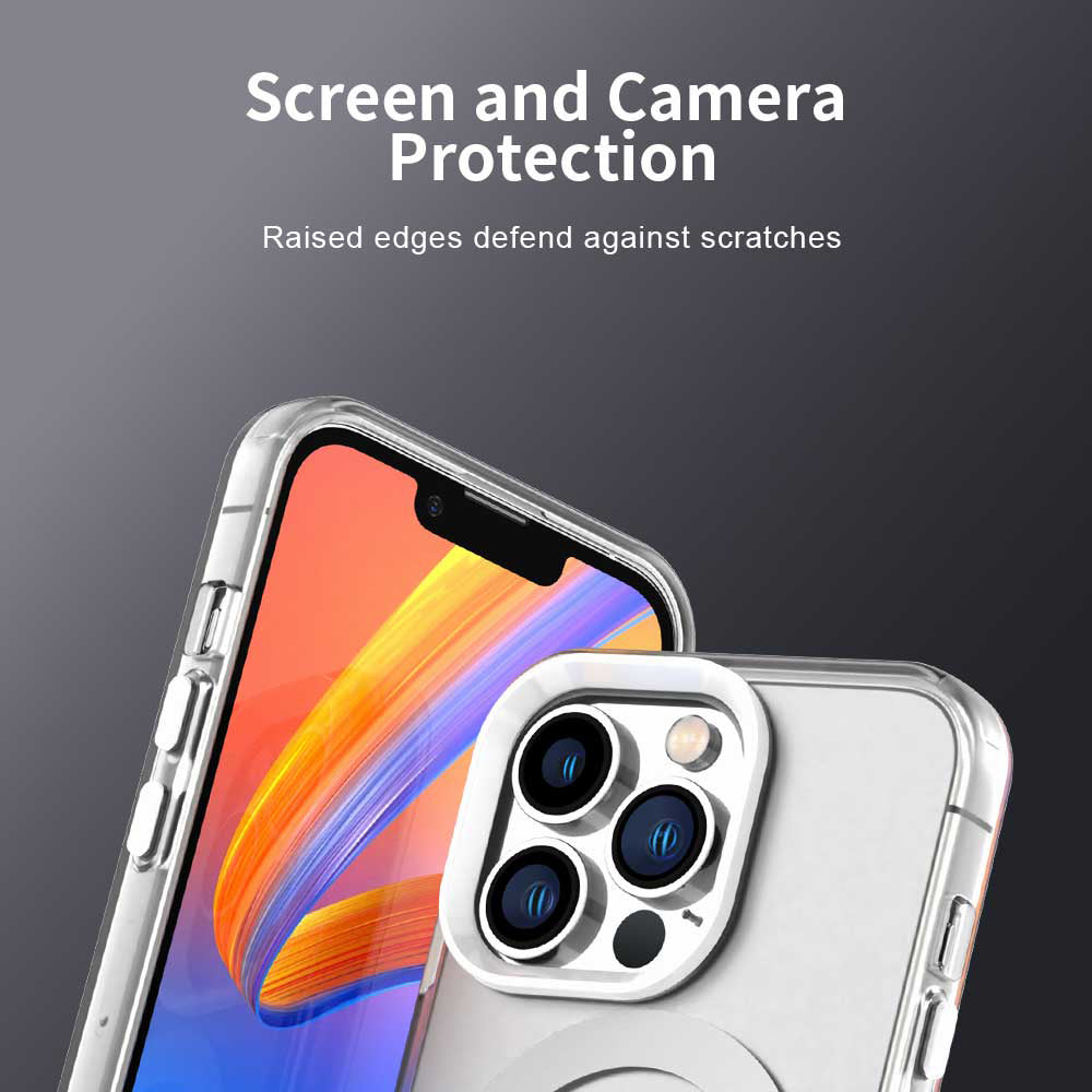 Θήκη MagSafe για Apple iPhone 14 Pro, Techsuit, CandyCase, Λευκή