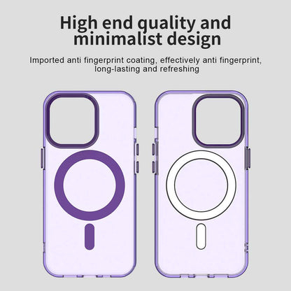 MagSafe Case for Apple iPhone 14 Pro, Techsuit, CandyCase, Purple