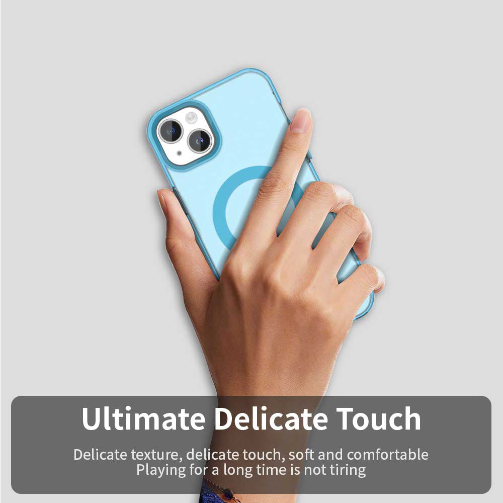 Θήκη MagSafe για Apple iPhone 14, Techsuit, CandyCase, Μπλε