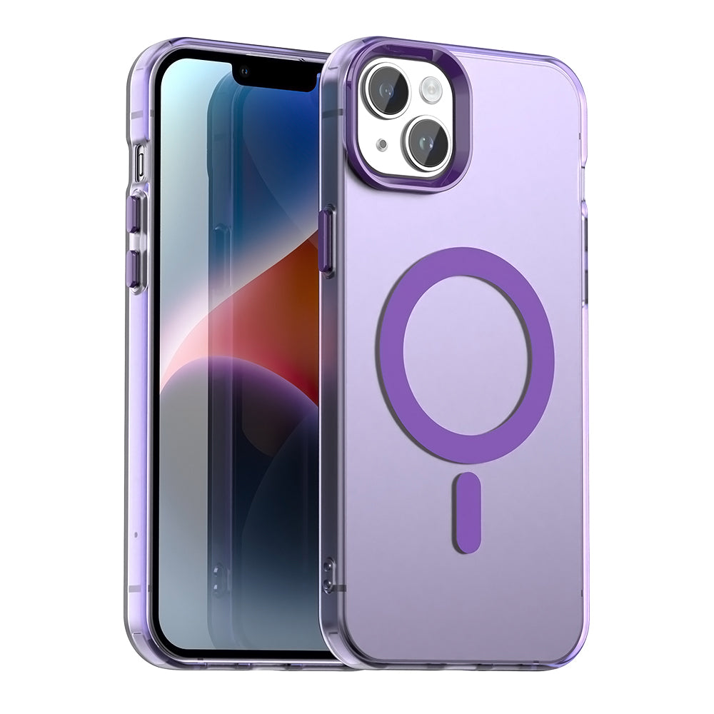 Θήκη MagSafe για Apple iPhone 14, Techsuit, CandyCase, Μωβ