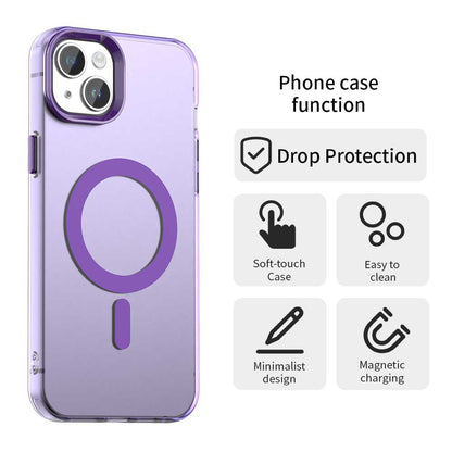 Θήκη MagSafe για Apple iPhone 14, Techsuit, CandyCase, Μωβ