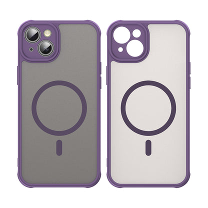 MagSafe Case for Apple iPhone 14, Techsuit, HaloFrost II, Purple