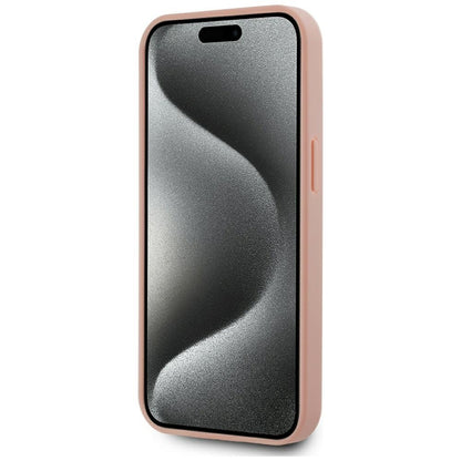 Θήκη MagSafe για Apple iPhone 15, Karl Lagerfeld, Hot Stamp, Ροζ