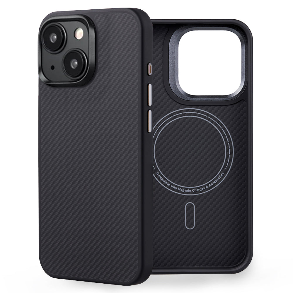 MagSafe Case for Apple iPhone 15 Plus, Edizard, Pro, Black