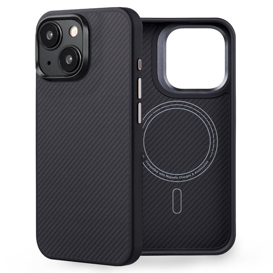 MagSafe Case for Apple iPhone 15 Plus, Edizard, Pro, Black