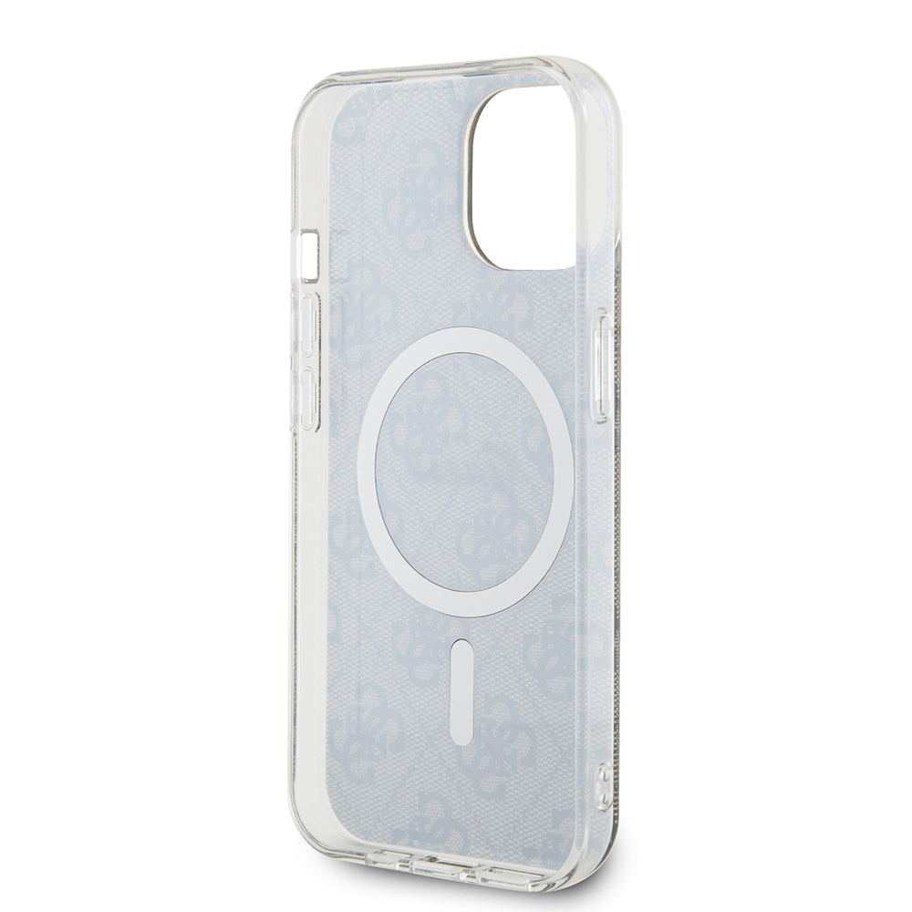 Θήκη MagSafe για Apple iPhone 15 Plus, Guess, IML 4G, Καφέ
