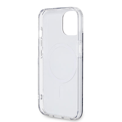 Θήκη MagSafe για Apple iPhone 15 Plus, Guess, IML Gcube, Μαύρη
