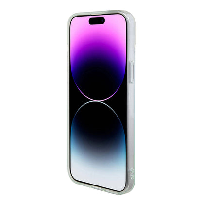 Θήκη MagSafe για Apple iPhone 15 Plus, Guess, IML Iridescent, Τυρκουάζ