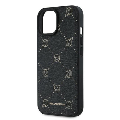 Θήκη MagSafe για Apple iPhone 15 Plus, Karl Lagerfeld, Karl's Head, Μαύρη