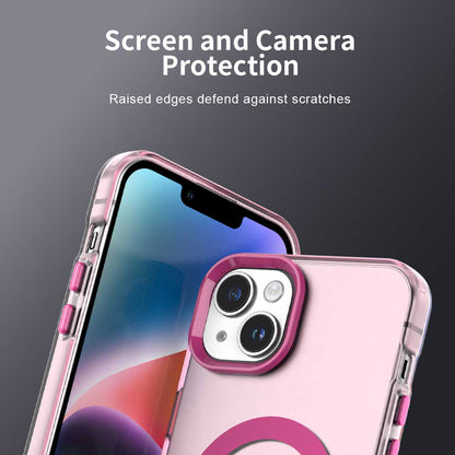 Θήκη MagSafe για Apple iPhone 15 Plus, Techsuit, CandyCase, Ροζ